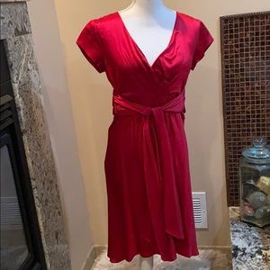 NEW Jayn Simpson stunning red silk dress 8